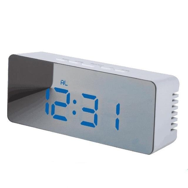Digital LED Multi-Function Mirror Clock - Modern Marketplace