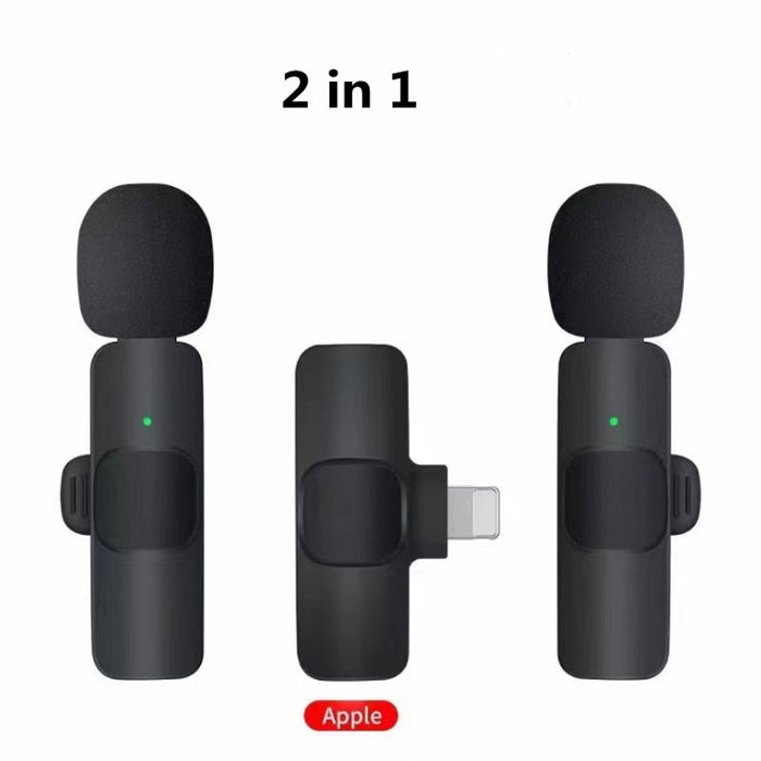 Wireless Lavalier Microphone For iPhone & Android - Modern Marketplace