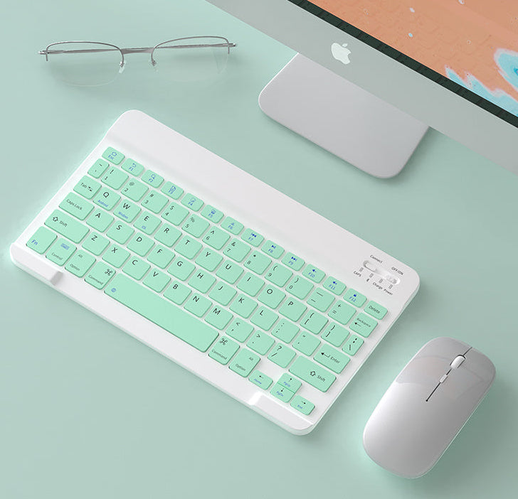 Bluetooth Wireless Keyboard and Mouse Set for Tablets & Notebooks - Modern Marketplace