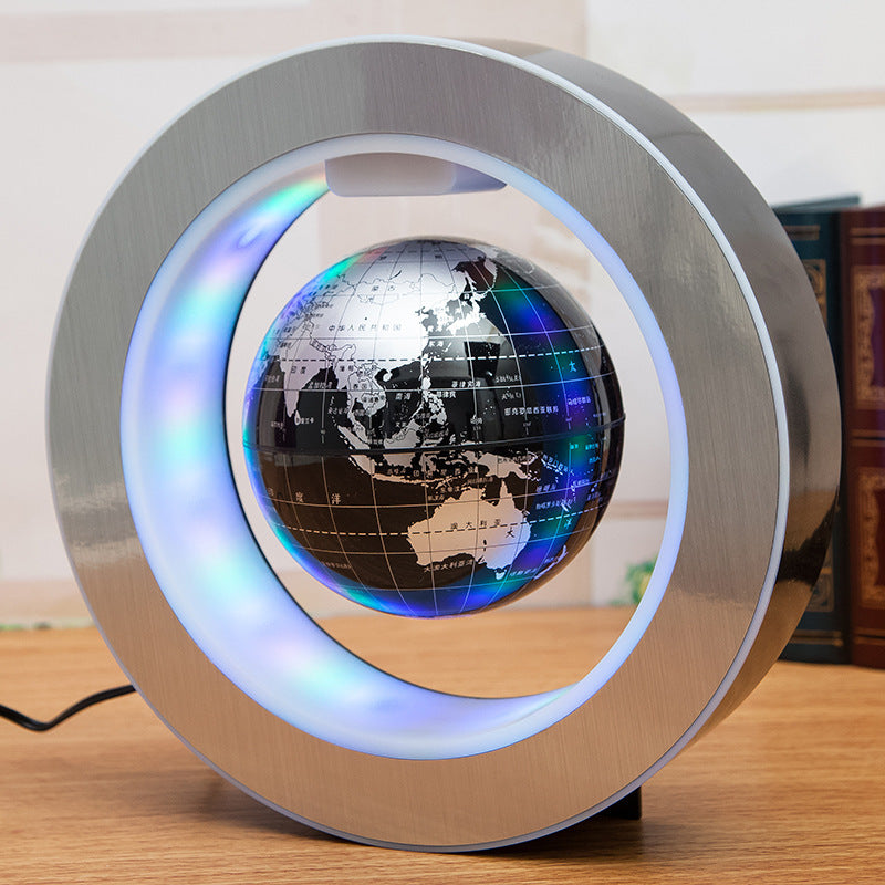 Floating LED World Globe – Magnetic Levitating Anti-Gravity Light - Modern Marketplace
