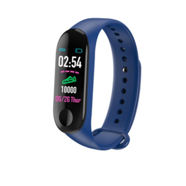 Smart Fitness Bracelet – Heart Rate, BP Monitor & Notifications - Modern Marketplace
