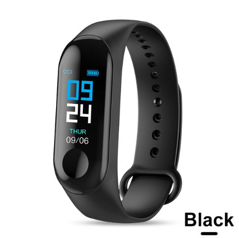 Smart Fitness Bracelet – Heart Rate, BP Monitor & Notifications - Modern Marketplace