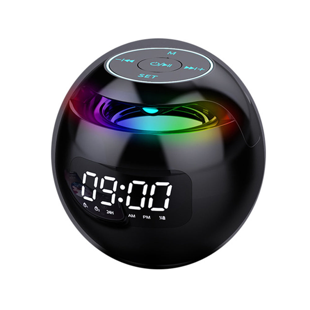 Portable Wireless Bluetooth Speaker with Alarm Clock - Modern Marketplace