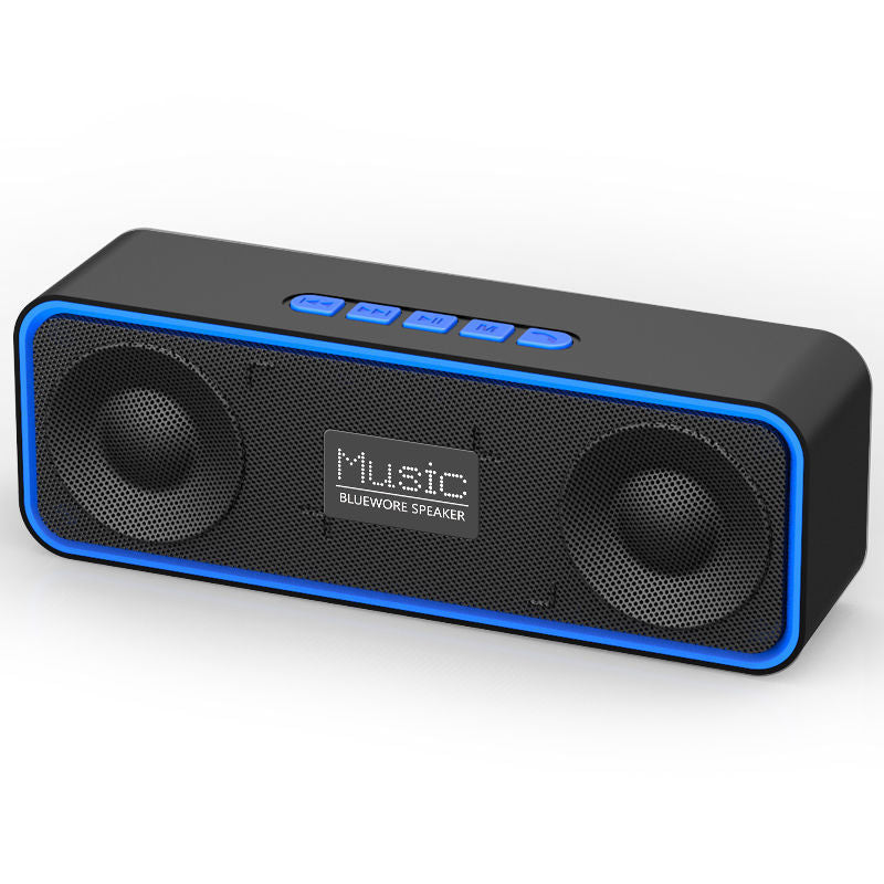 Wireless Bluetooth Speaker with Subwoofer and Built-in Radio - Modern Marketplace