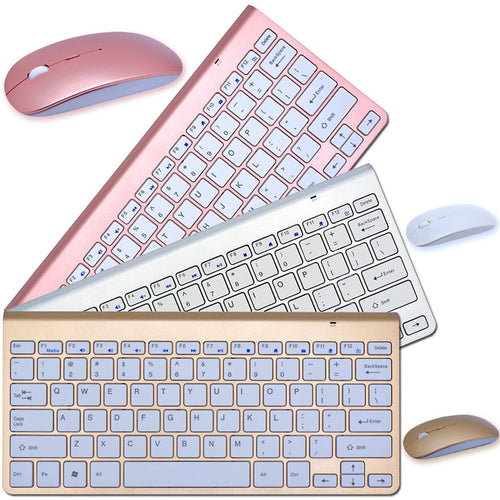 2.4G Wireless Mini Keyboard & Mouse Combo for PC & TV - Modern Marketplace