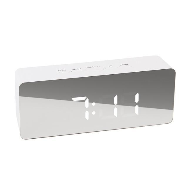 Digital LED Multi-Function Mirror Clock - Modern Marketplace