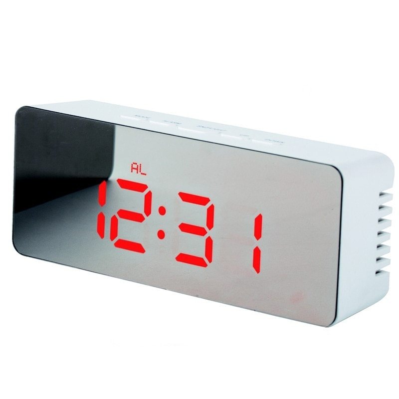 Digital LED Multi-Function Mirror Clock - Modern Marketplace