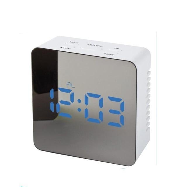 Digital LED Multi-Function Mirror Clock - Modern Marketplace