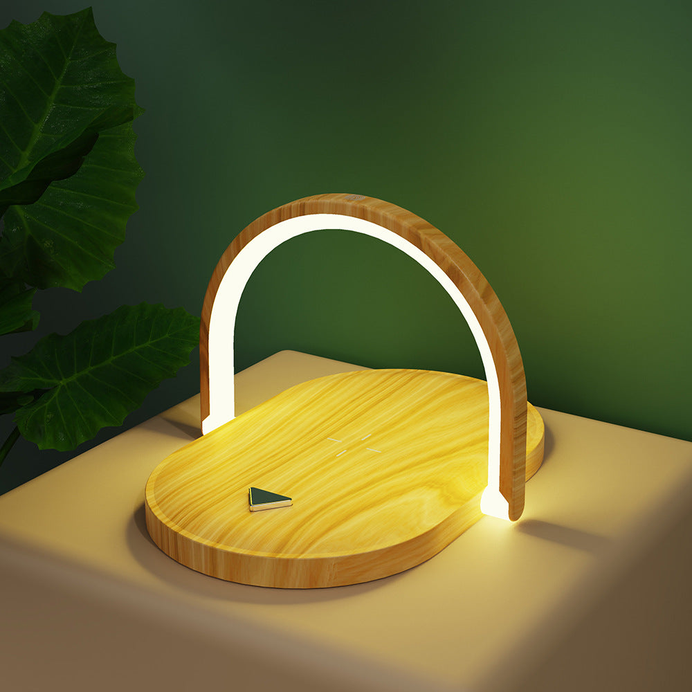 3-in-1 Foldable Wireless Charger with LED Night Light - Modern Marketplace